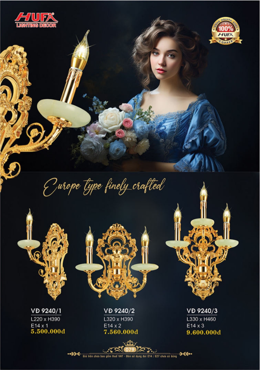 Bảng giá đèn trang trí HUFA